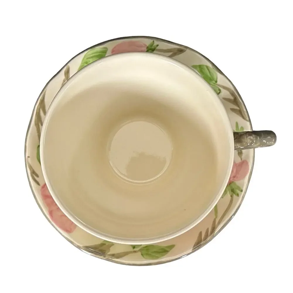 Franciscan Desert Rose Late Century England Cup and Saucer Set